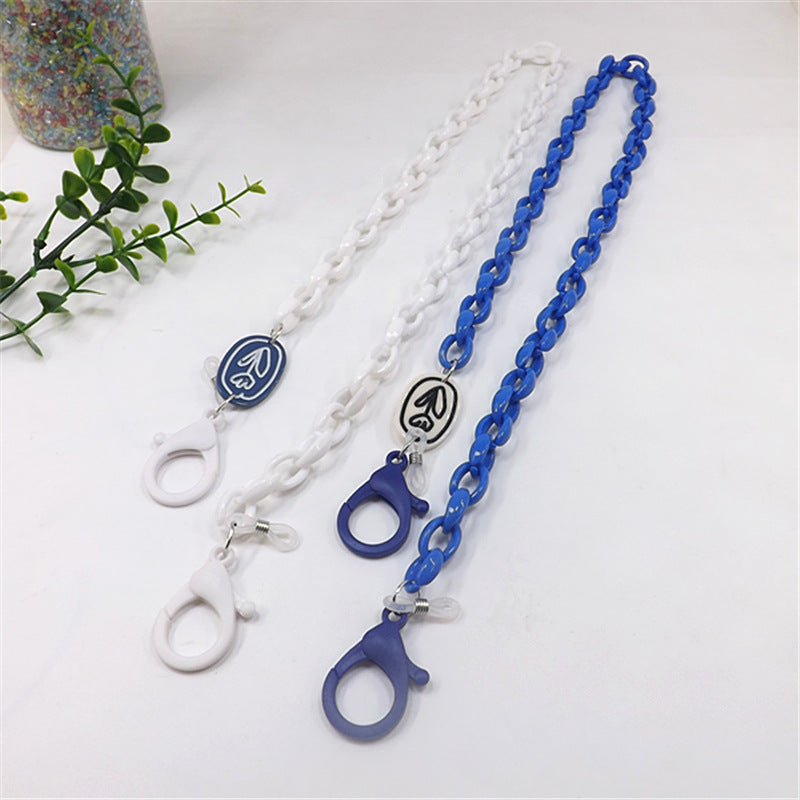 Glasses holder chain made of durable material Bowlift