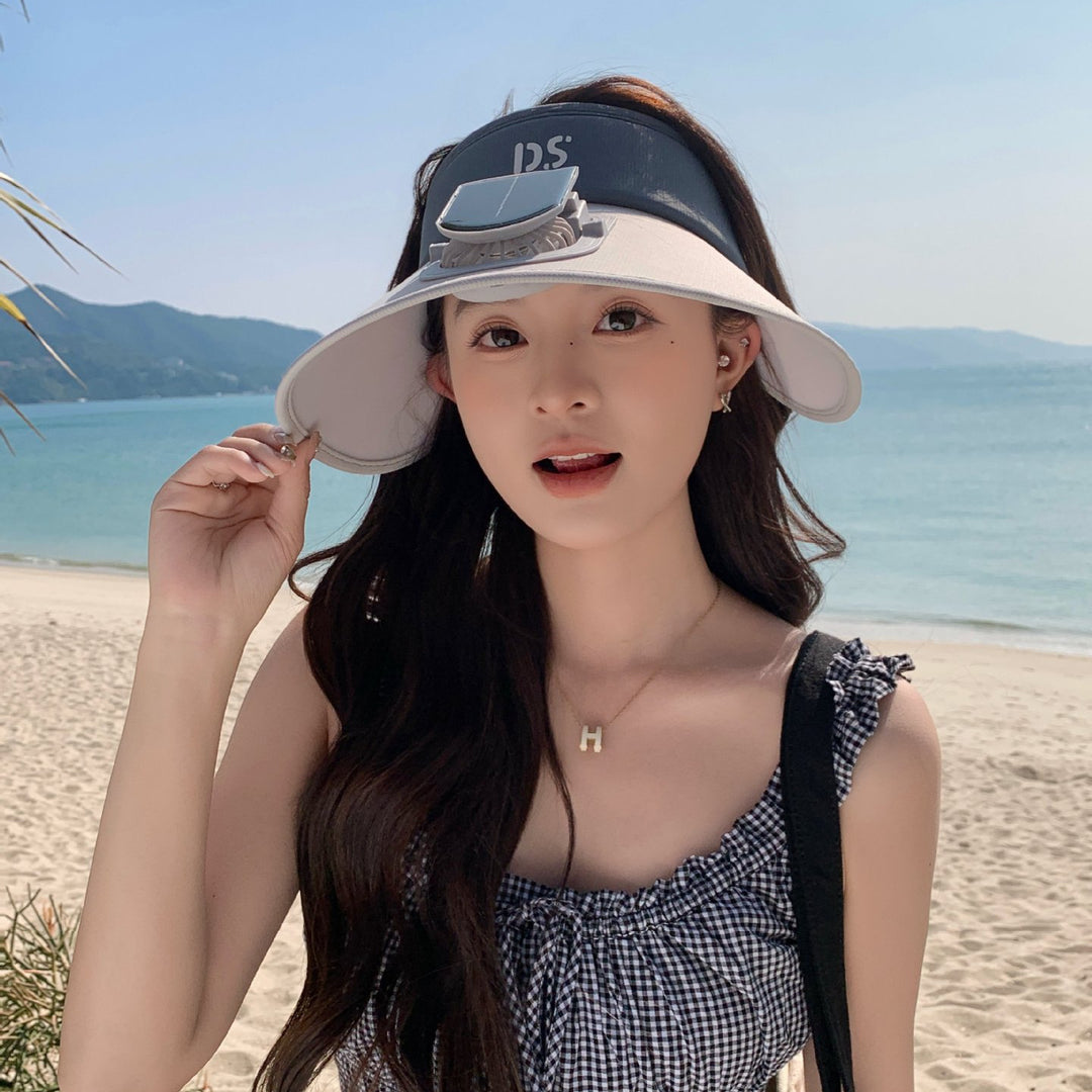 Adjustable sun visor with extra wide brim and breathable headband Bowlift