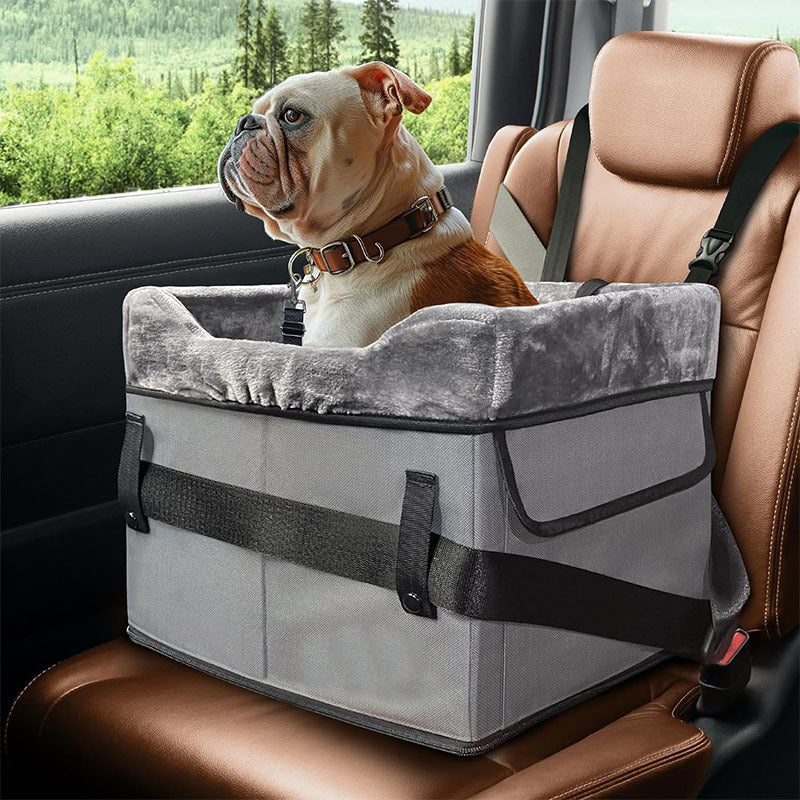 Portable Pet Car Seat with Soft Interior Lining Bowlift