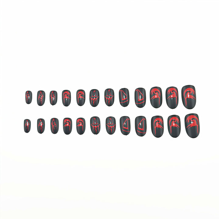 Creative Halloween-themed art nails Bowlift