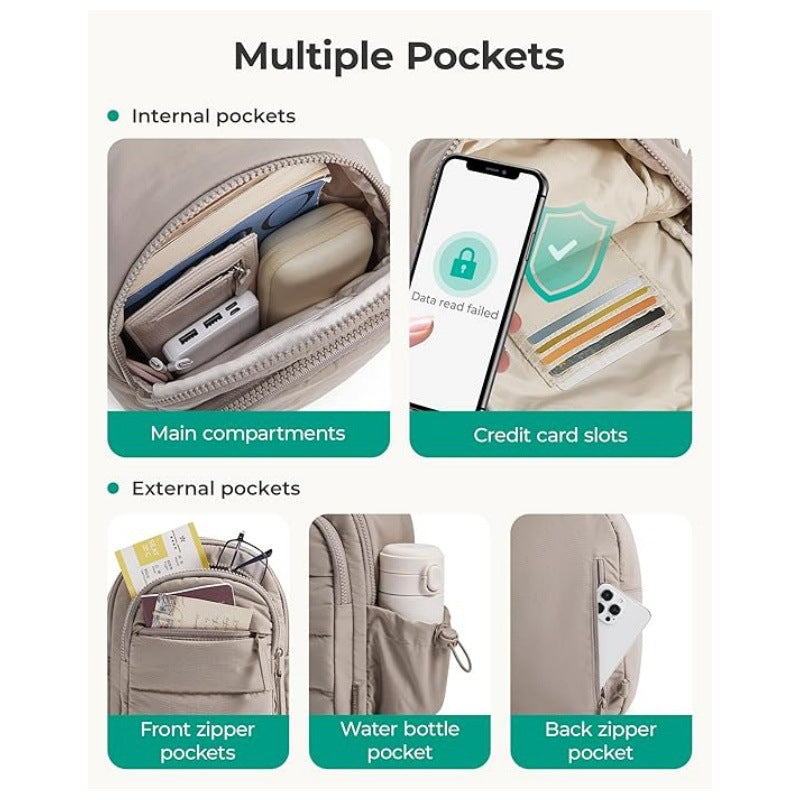 Modular Crossbody Bag with Multiple Compartments Bowlift