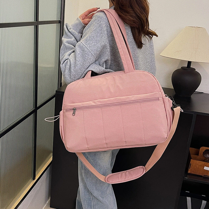Fitness-Duffel-Bag with Spacious Inner Compartment and Intelligent Pocket Design Bowlift
