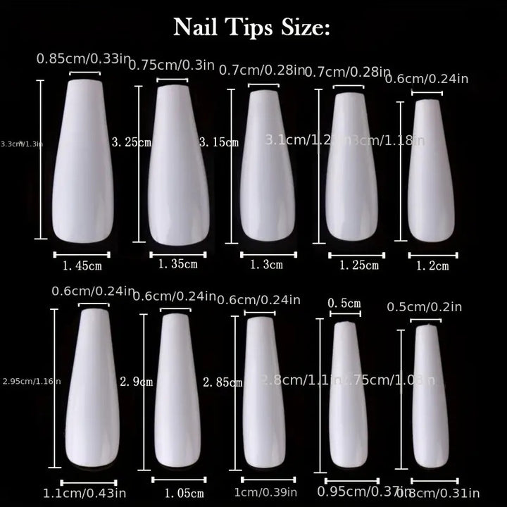 Acrylic nails for refill Bowlift