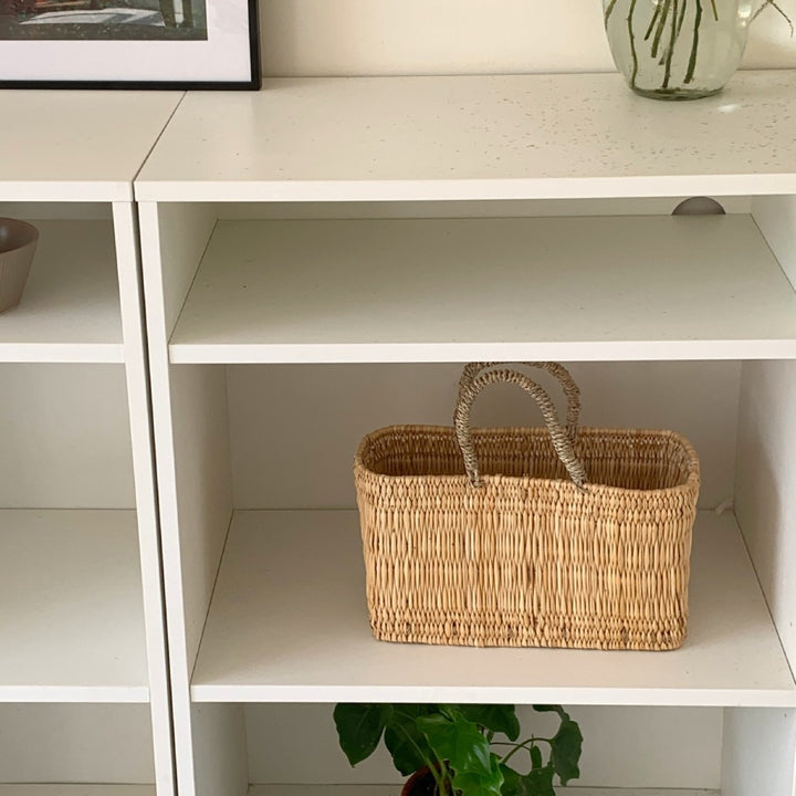 Playful Handwoven Shopping Bag Bowlift