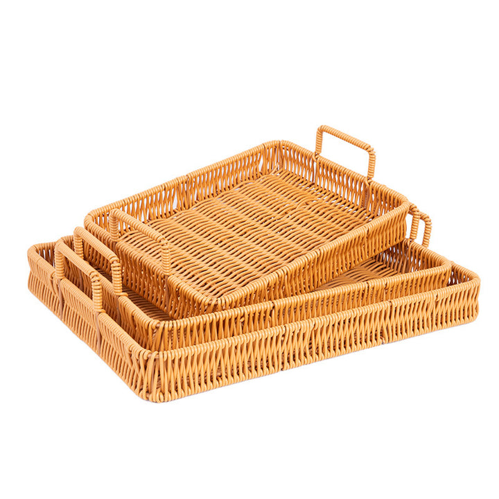 Handwoven Serving Tray Bowlift