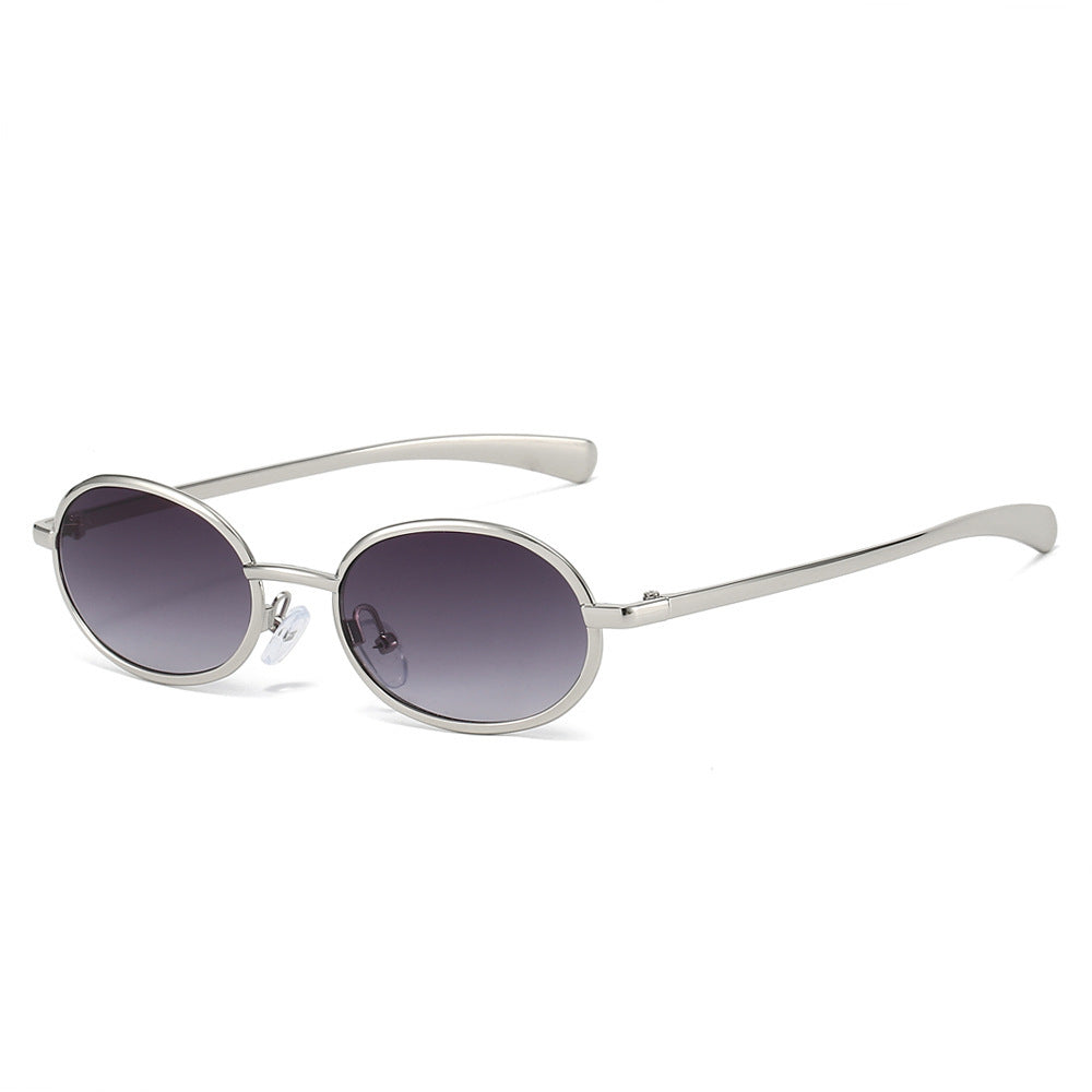 Stylish Retro Oval Sunglasses Bowlift