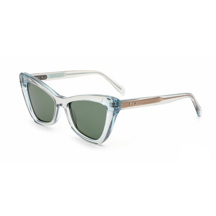 Ladies Cat-Eye Sunglasses with Fashionable Accent Bowlift