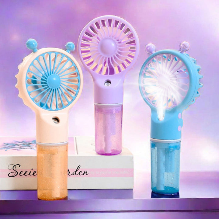 Ladies Portable Spray Fan Bowlift