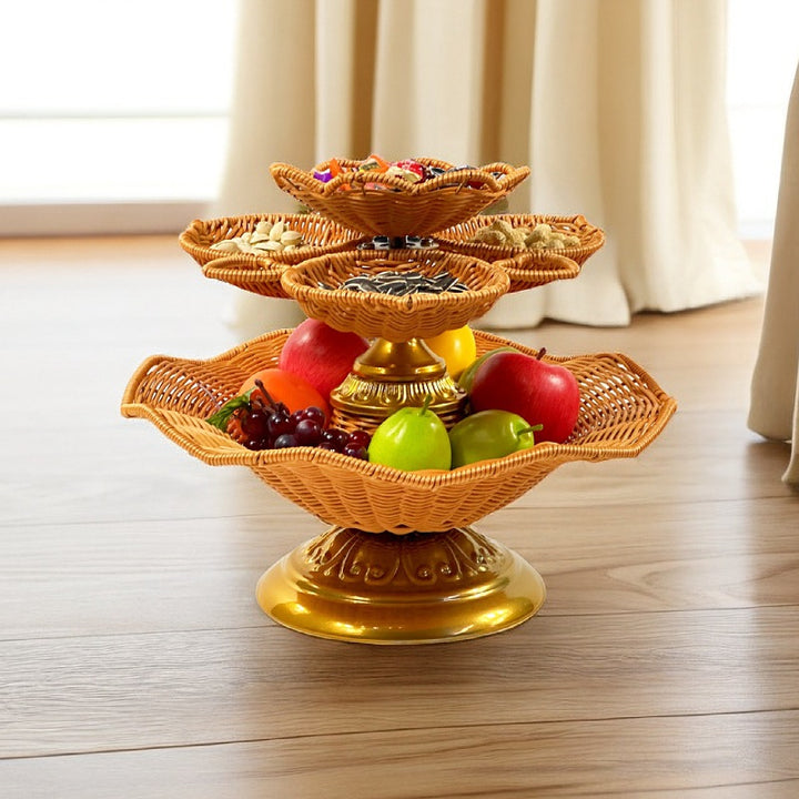 Women Tiered Stand for Fruit and Snacks Bowlift