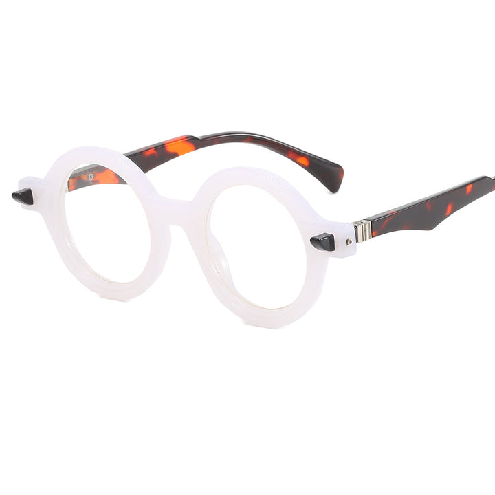 Women's fashionable round glasses with luxurious design Bowlift