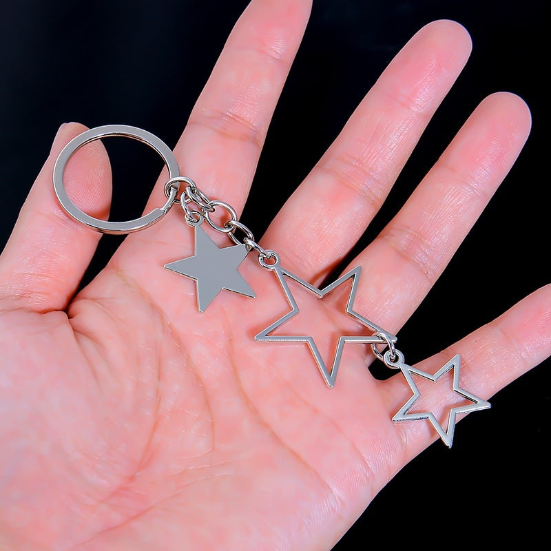 Keychain with Sparkling Stars Bowlift