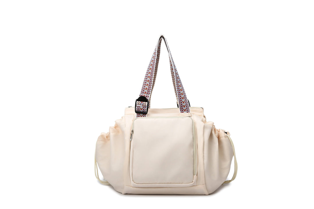 Stylish Multi-Pocket Diaper Tote Bowlift