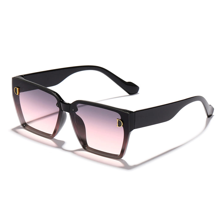 Women's fashionable sunglasses in a unique design with oversized lenses Bowlift