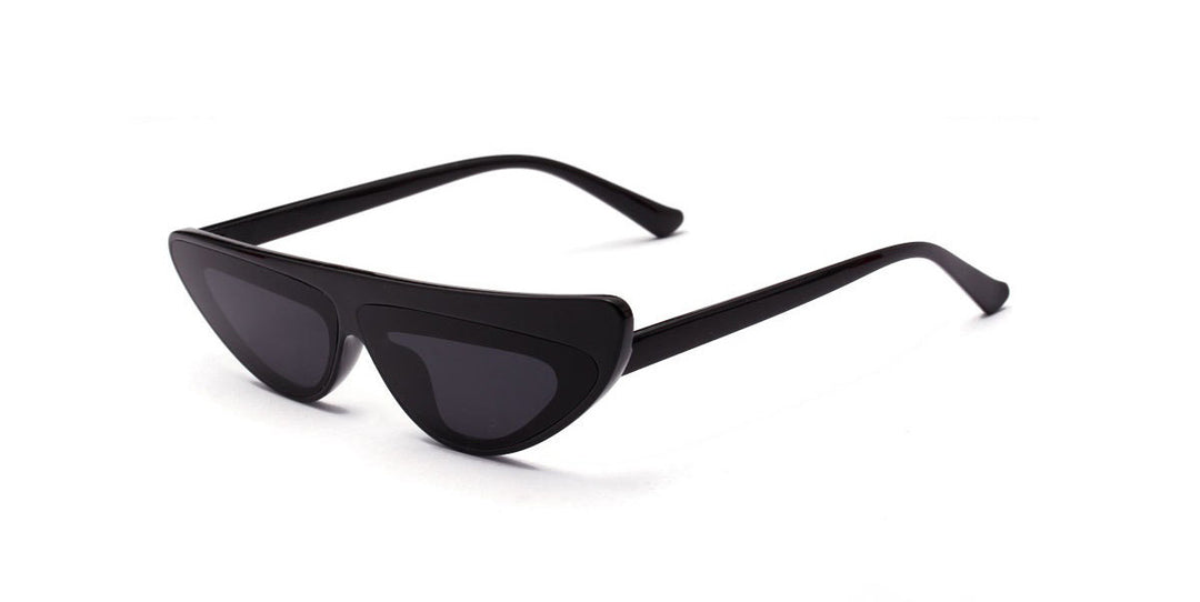 Women Cat-Eye Sunglasses with trendy asymmetrical design Bowlift