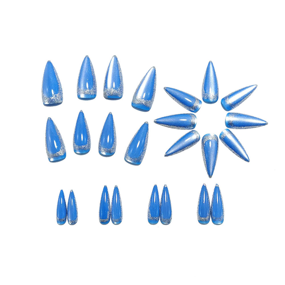 Creative artificial nails in elegant stiletto design Bowlift
