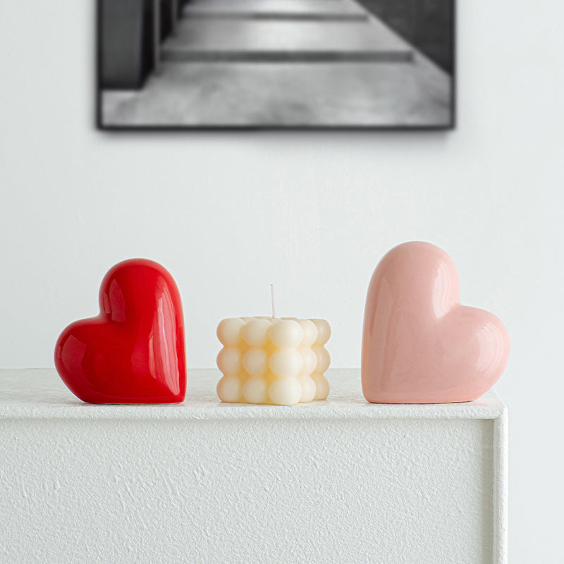 Decorative Heart Sculpture Bowlift