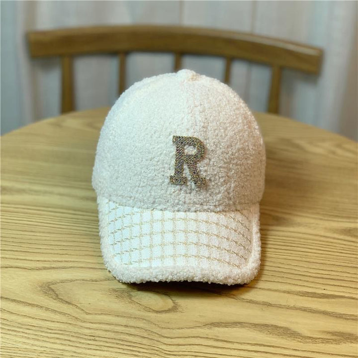 Women's Fuzzy Textured Baseball Cap Bowlift