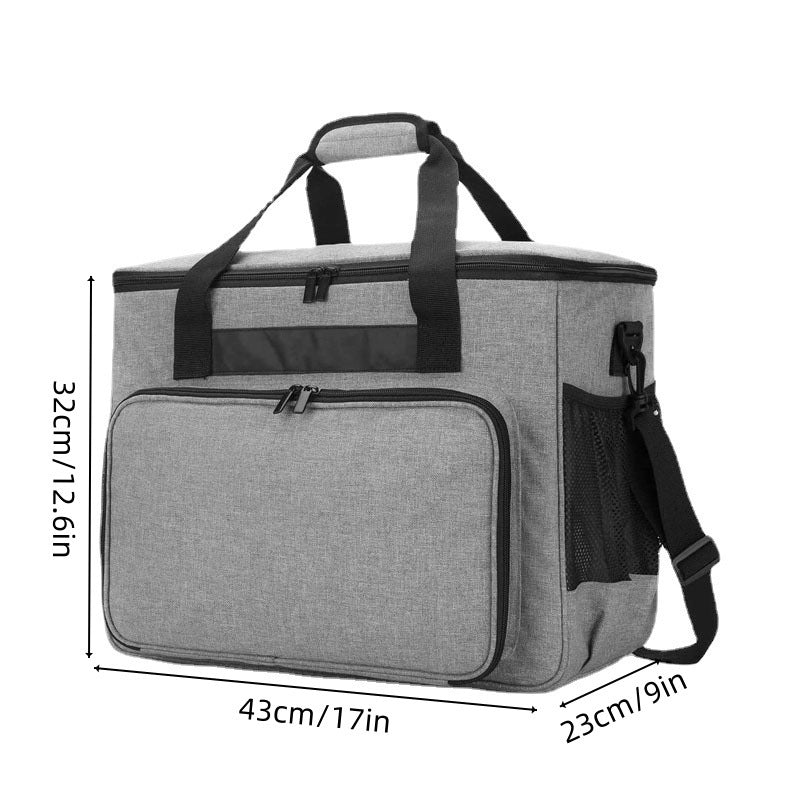 Insulated cooler bag with multiple compartments Bowlift