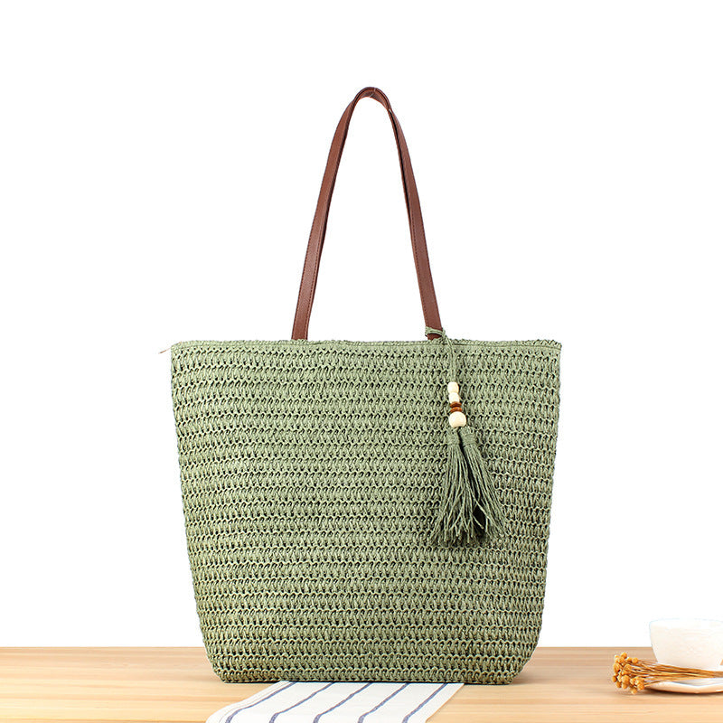 Handcrafted Beach Bag with Adjustable Straps Bowlift