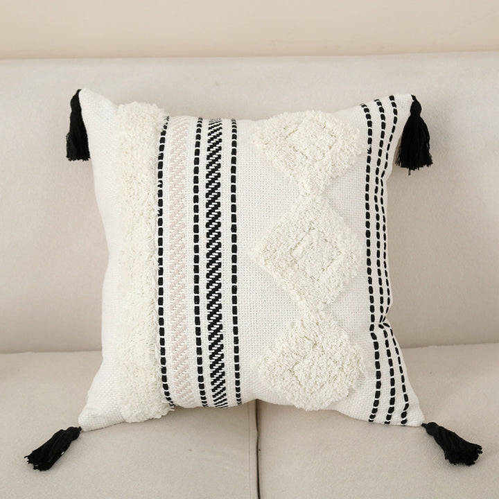Structured Bohemian Throw Pillow