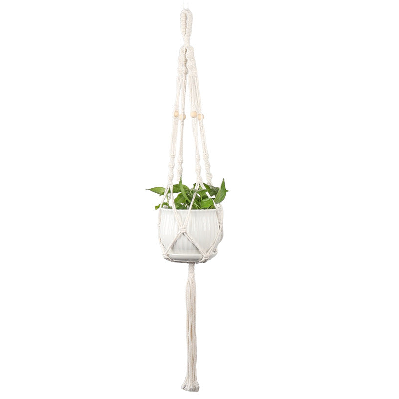 Plant-hanging macrame shelf Bowlift