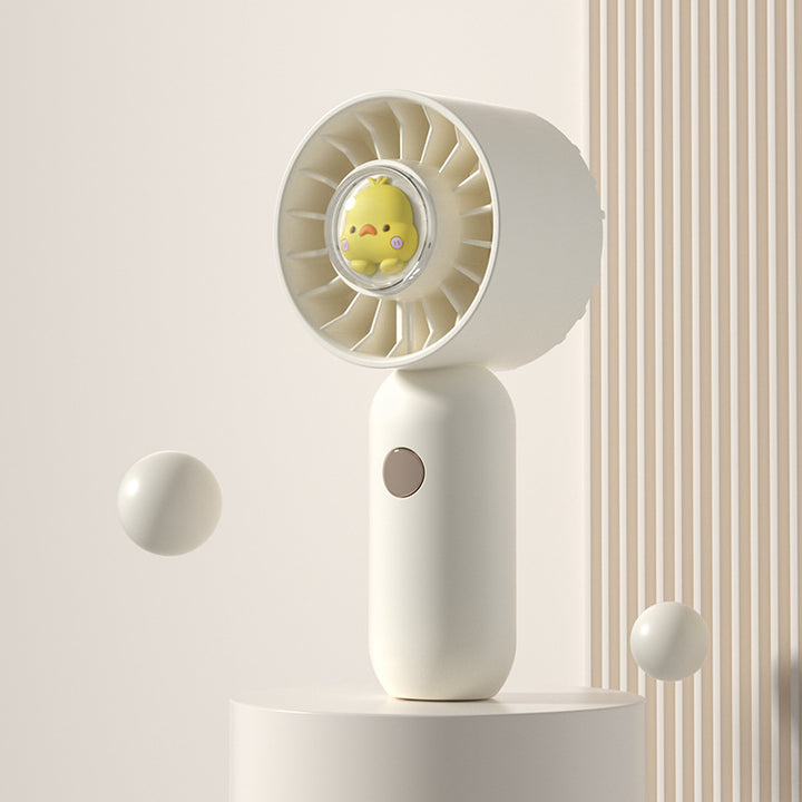 Unisex Portable Mini Fan with USB Connection and Variable Speed Control Bowlift