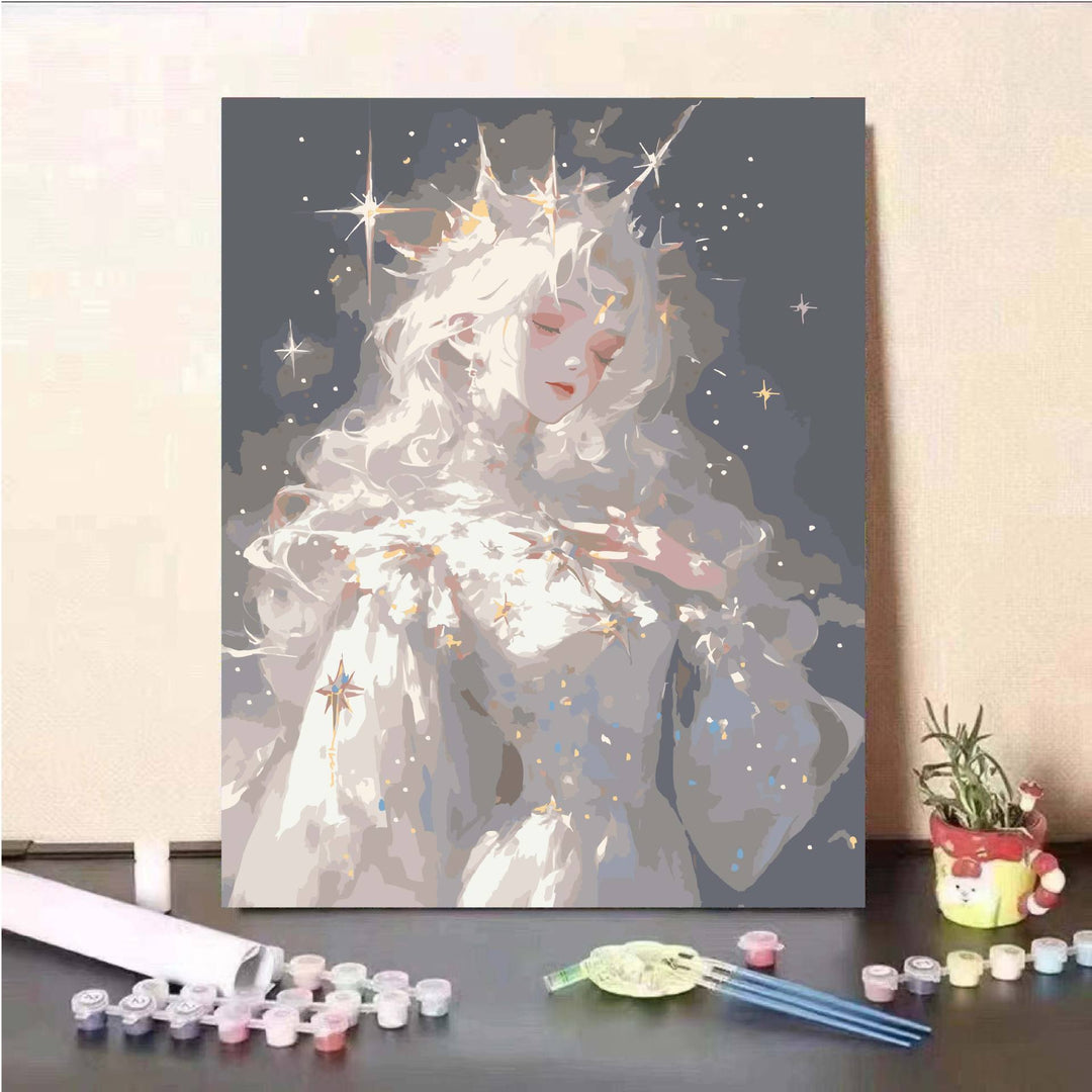 Dreamy Night Sky Canvas Art Kit Bowlift