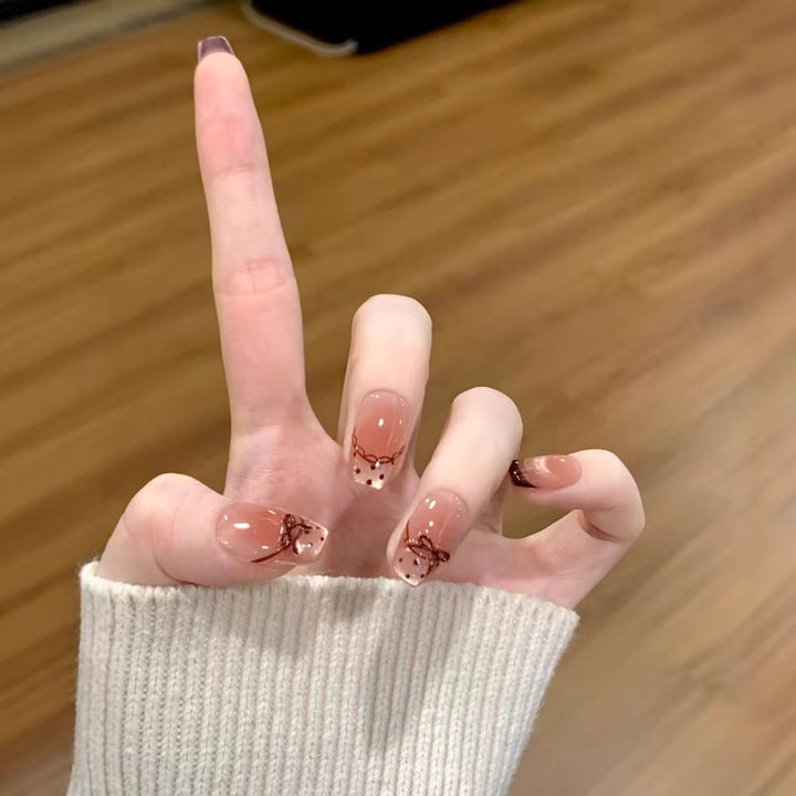 Artificial Nails in Elegant Minimalist Design Bowlift