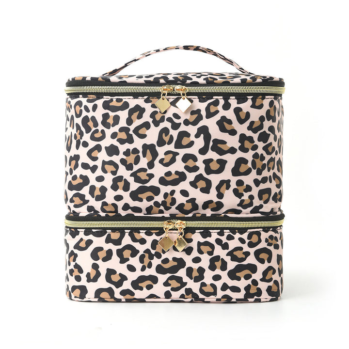 Cosmetic storage bag with two separate compartments Bowlift