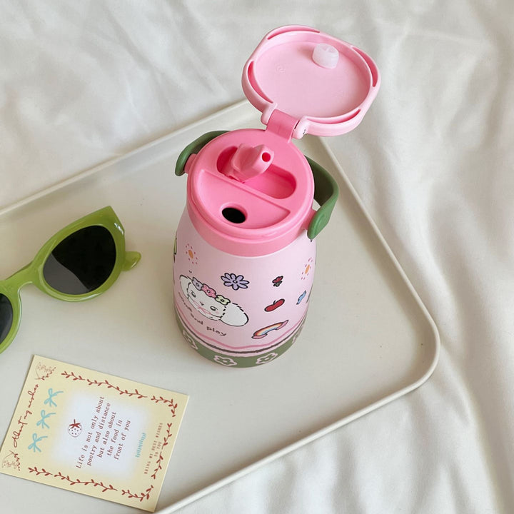Women Playful Insulated Bottle Bowlift