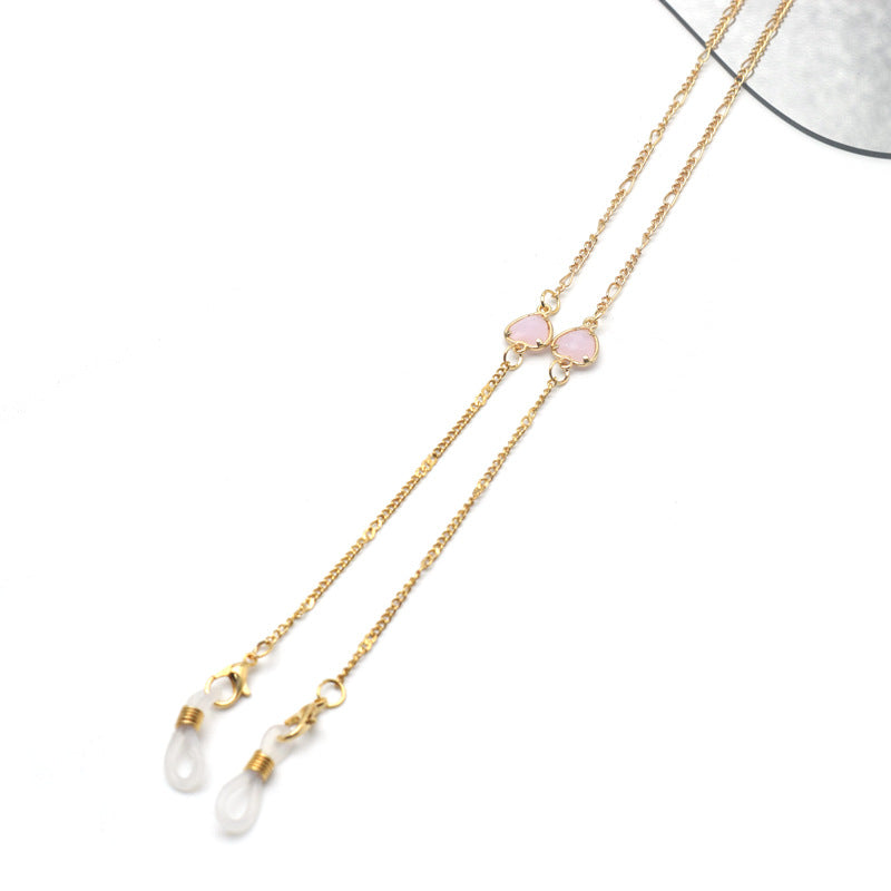 Elegant Adjustable Eyeglasses Chain Bowlift