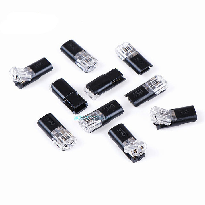 Double-wire Push-in Connector with Locking Buckle | Bowlift