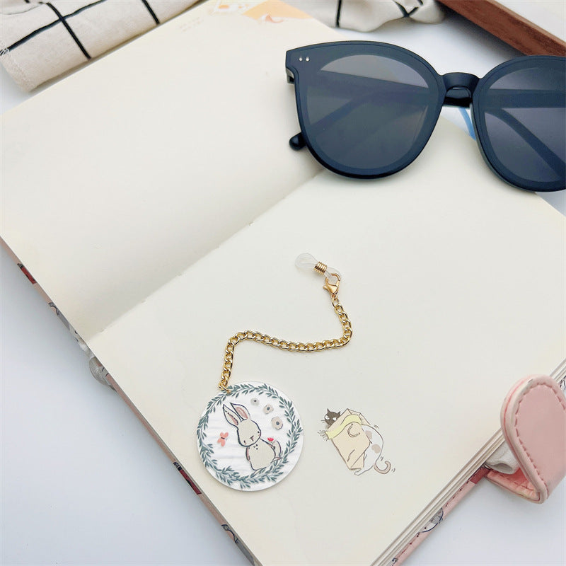 Heart-Designed Eyewear Chain Holder Bowlift