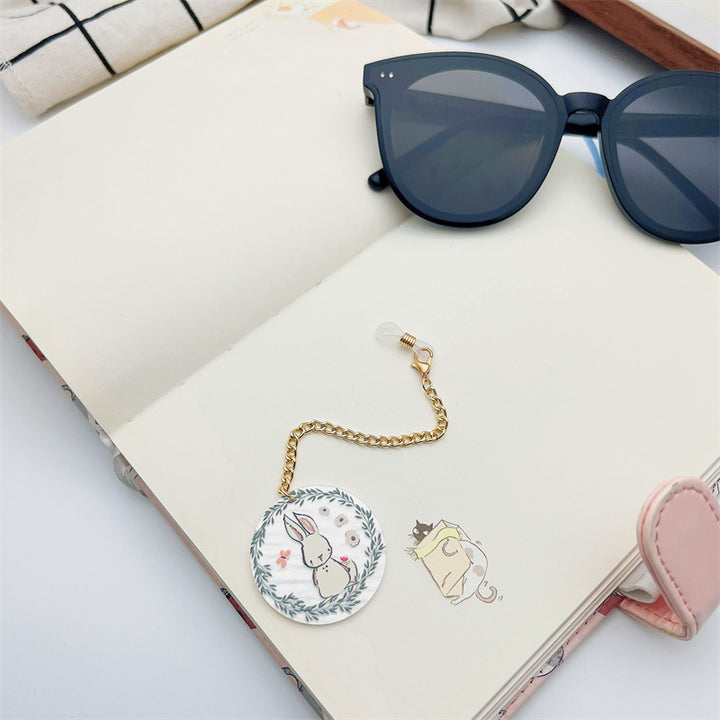 Heart-Designed Eyewear Chain Holder Bowlift