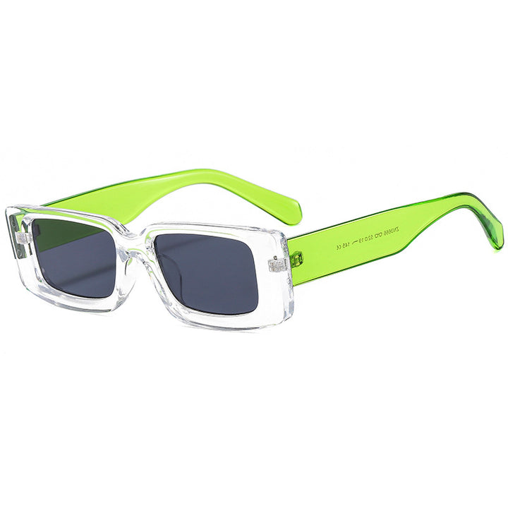 Women's fashionable sunglasses with trendy transparent frame and sporty design Bowlift
