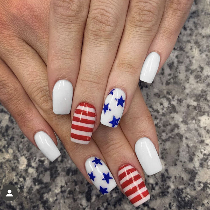 Patriotic Nail Art Set Bowlift