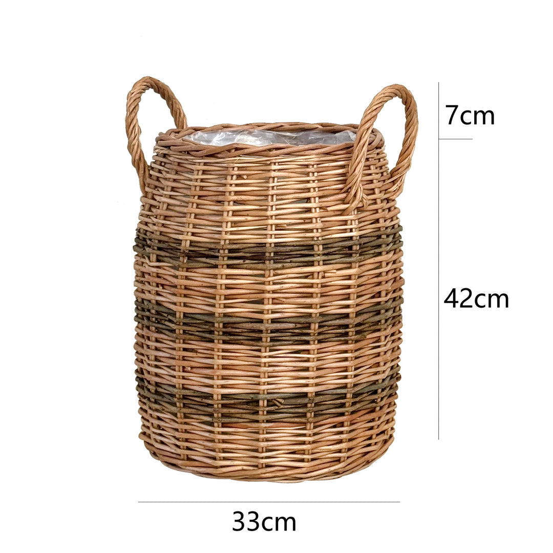 Braided Laundry Basket Bowlift