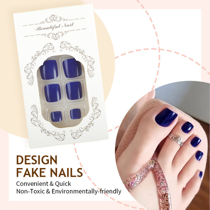 Artificial nail set with elegant, glossy surface Bowlift