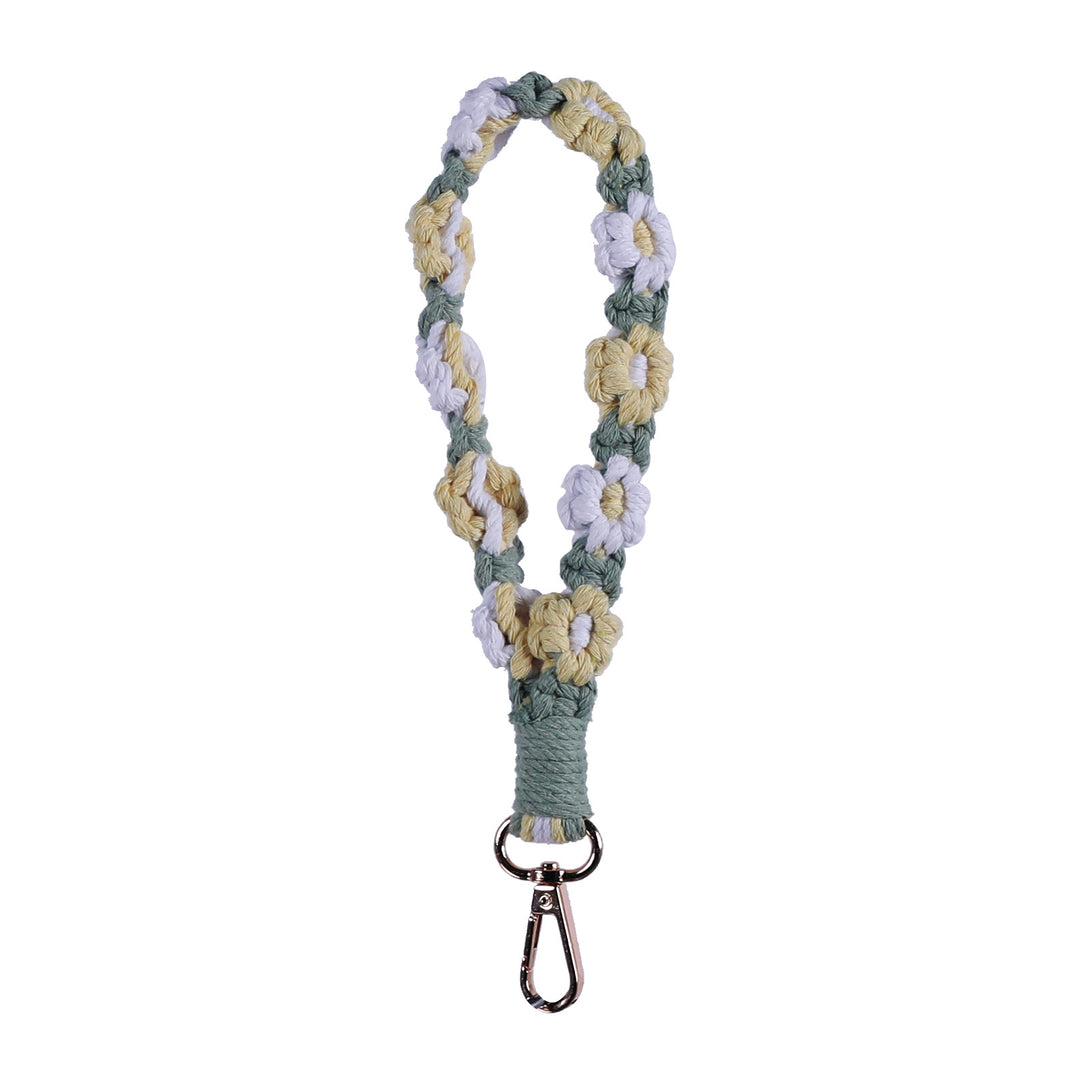 Floral Patterned Keychain