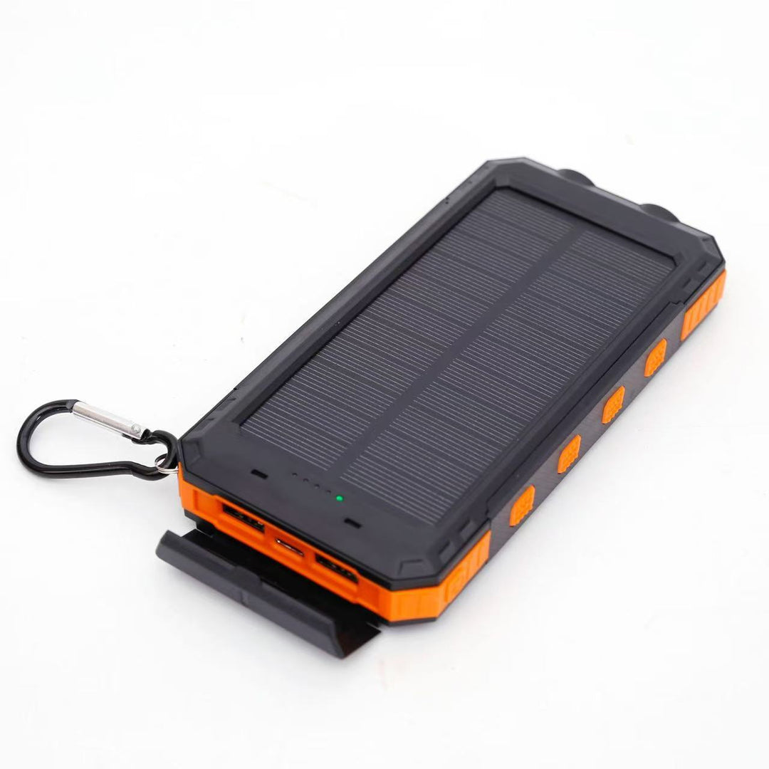 High-performance solar power bank with waterproof housing and multiple charging ports Bowlift