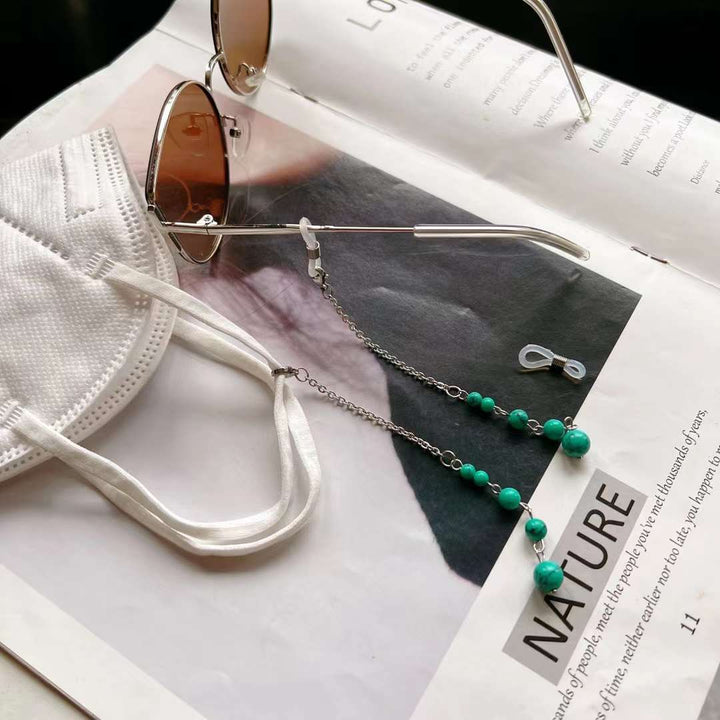 Beaded Eyewear Chain Bowlift
