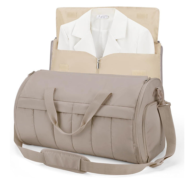 Multifunctional Business Travel Bag with Separate Suit Compartment Bowlift