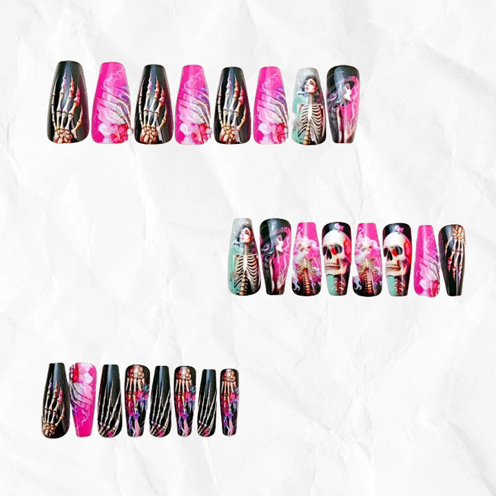 Creative Halloween Art Nails Bowlift