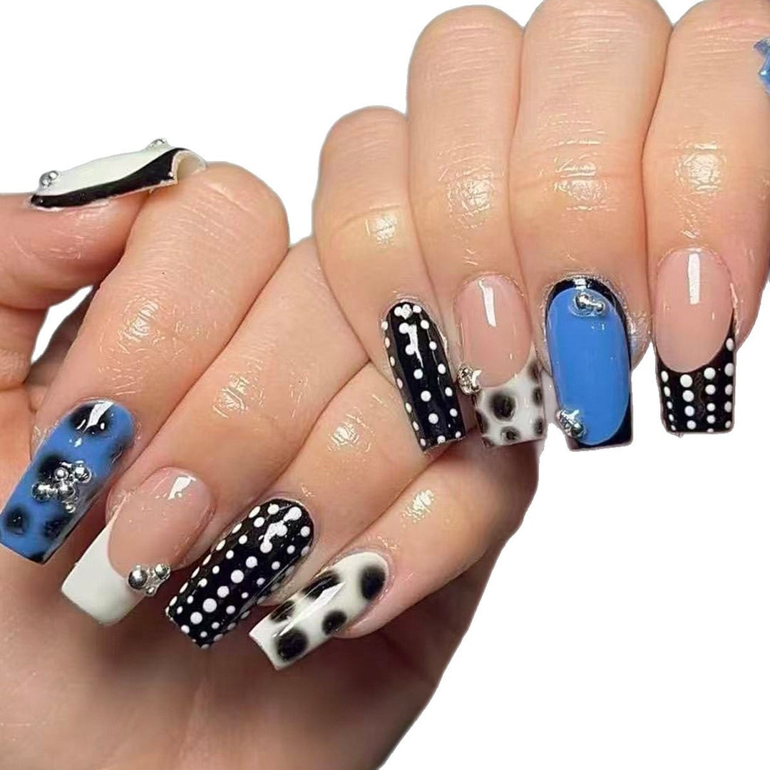 Creative Nail Set with 3D Decoration Bowlift