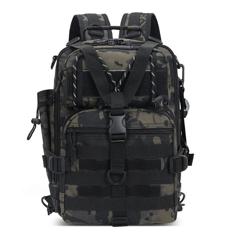 Tactical Backpack With Versatile Compartment Organization Bowlift
