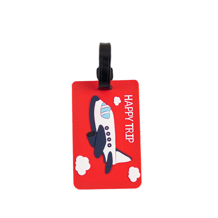 Airplane-Themed Luggage Identifier Bowlift