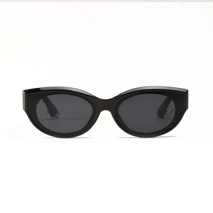 Women's fashionable sunglasses with transparent frame and UV protection Bowlift