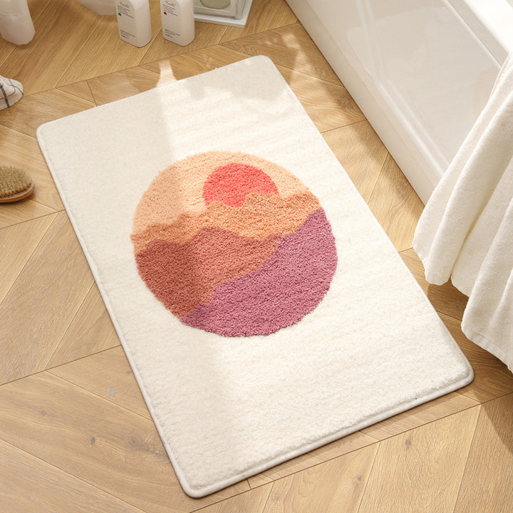 Artistic Bathroom Mat