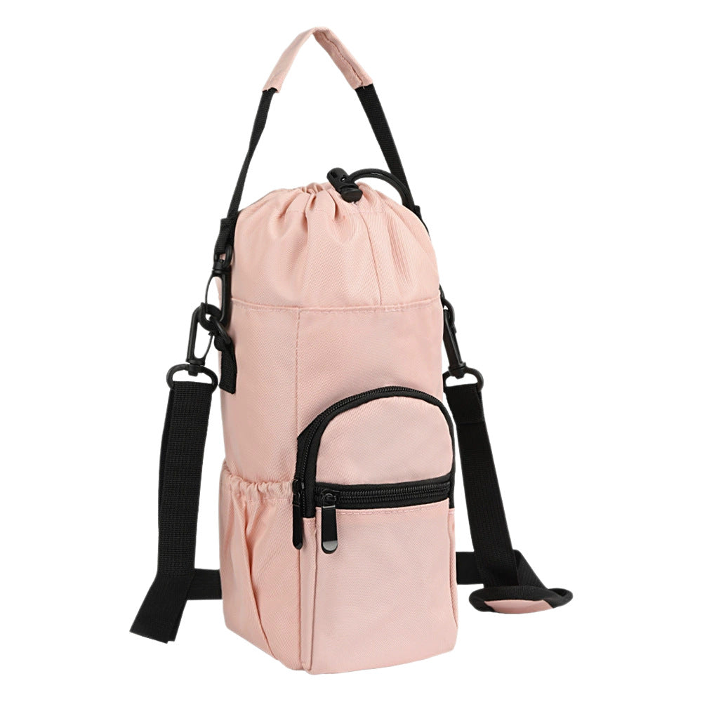 Unisex Water Bottle with Multifunctional Carrying Strap Bowlift