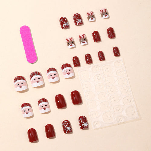 Holiday-Themed 3D Nail Art Set Bowlift